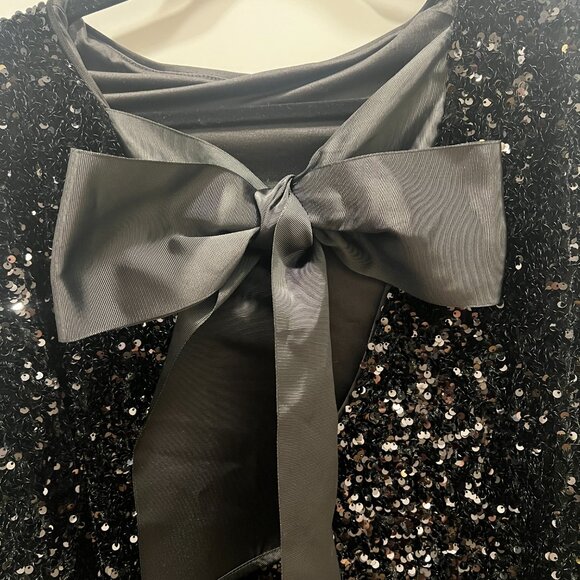 H&M Bow Tie Back Sequin Dress - Picture 5 of 6